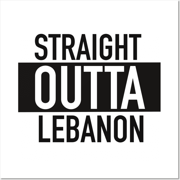 STRAIGHT OUTTA LEBANON Mugs Coffee Mugs T-Shirts Stickers Wall Art by CenricoSuchel